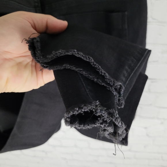 LIFE IN PROGRESS | skinny high waist raw hem stretch jeans - Picture 5 of 7